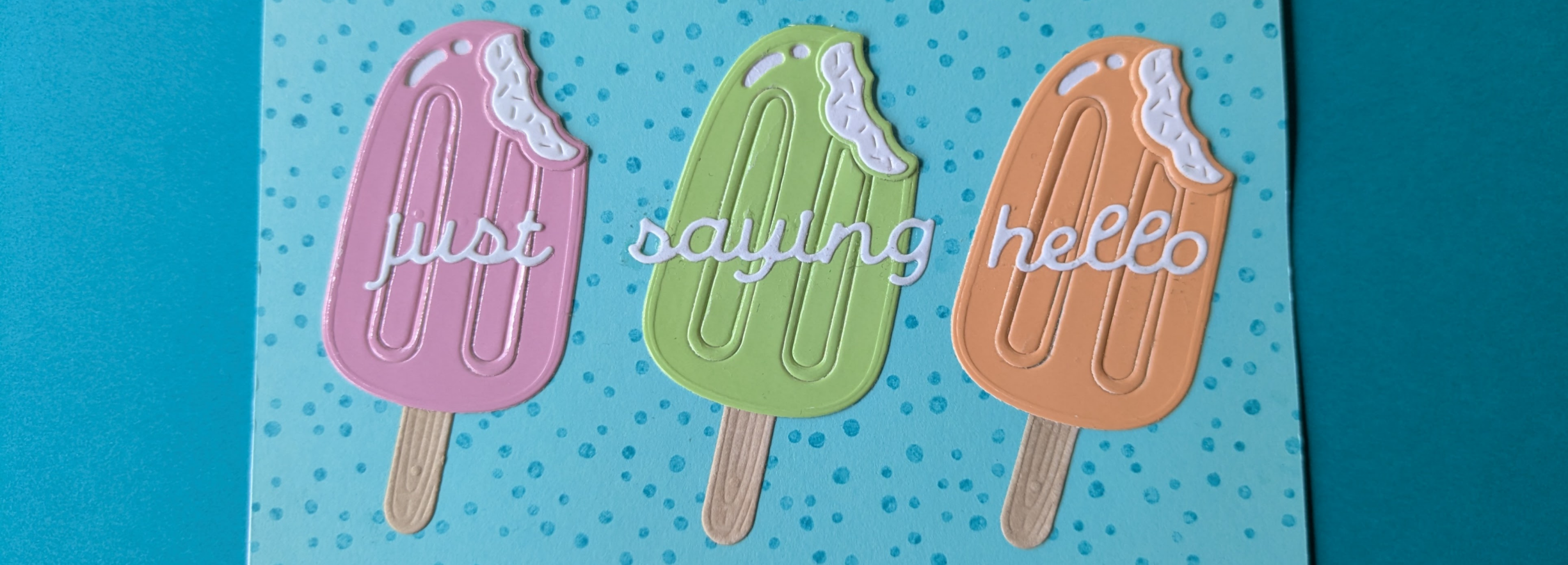 Simple and Sweet Card for a Perfect Summer Hello!